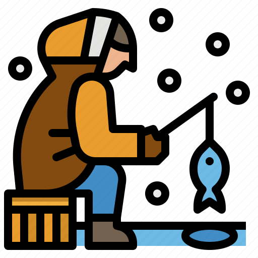 Cold, fish, fishing, ice, winter icon - Download on Iconfinder