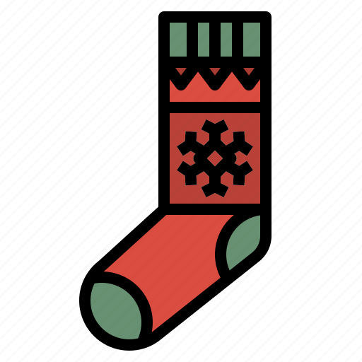 Christmas, clothes, clothing, fashion, sock icon - Download on Iconfinder