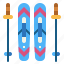 ski, skiing, sports, winter 