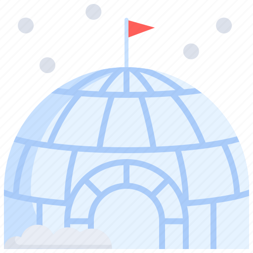 Snow, hut, winter, house, eskimo, cabin, snowy icon - Download on Iconfinder