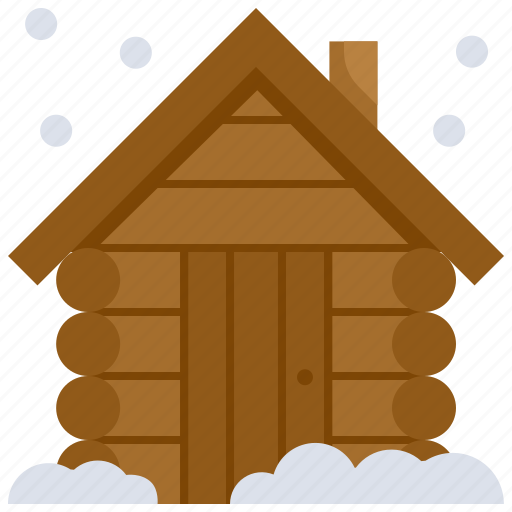 Wooden, hut, house, building, wood, cabin, cottage icon - Download on Iconfinder