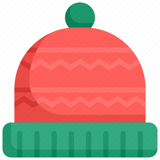 Hat, winter, warm, fashion, knitted, head, cold icon - Download on Iconfinder