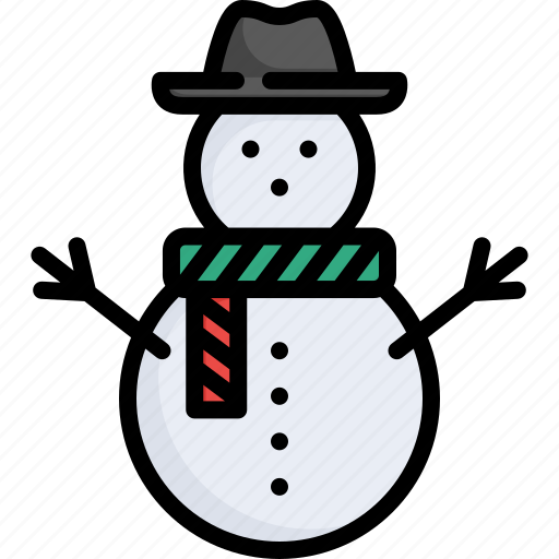 Snowman, snow, winter, christmas, cold, holiday, celebration icon - Download on Iconfinder