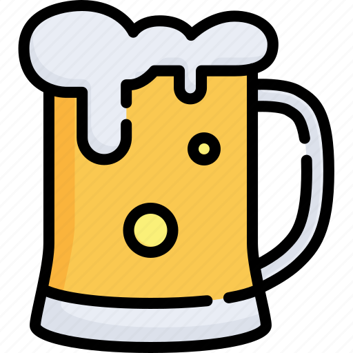 Beer, alcohol, beverage, lager, drink, cheers, bar icon - Download on Iconfinder