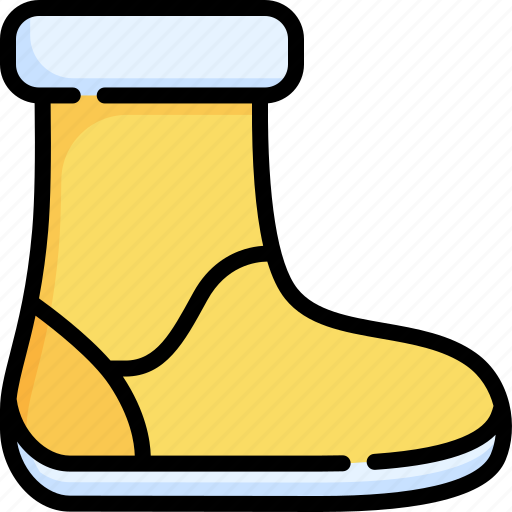 Boots, winter, snow, fashion, warm, foot, shoe icon - Download on Iconfinder