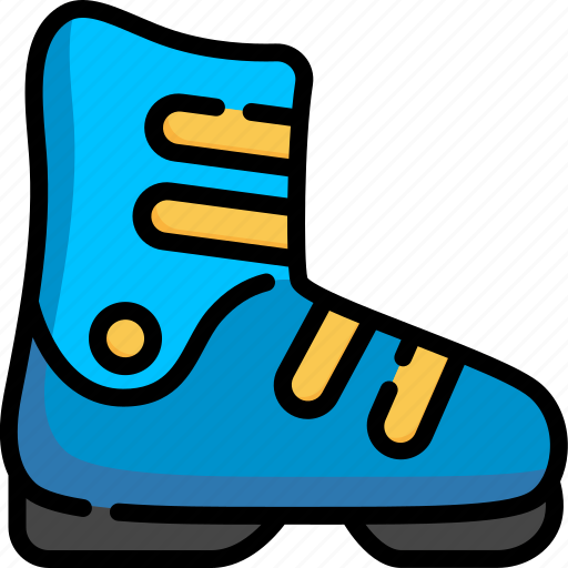 Boots, ski, winter, sport, extreme, activity, snow icon - Download on Iconfinder