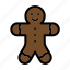 gingerbread, bread, sweet, winter 