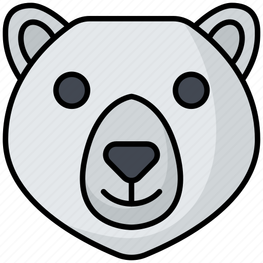 Winter, snow, bear, animal icon - Download on Iconfinder