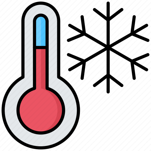 Winter, thermometer, temperature, cold, snow icon - Download on Iconfinder