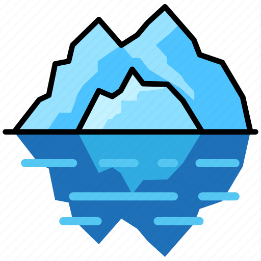 Winter, mountain, water, snow, cold icon - Download on Iconfinder