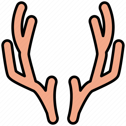 Winter, antler, reindeer, animal, deer icon - Download on Iconfinder