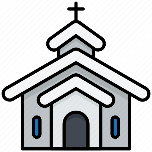 Winter, church, building, religion icon - Download on Iconfinder