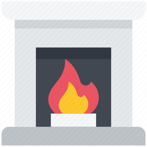 Winter, chimney, fireplace, warm icon - Download on Iconfinder