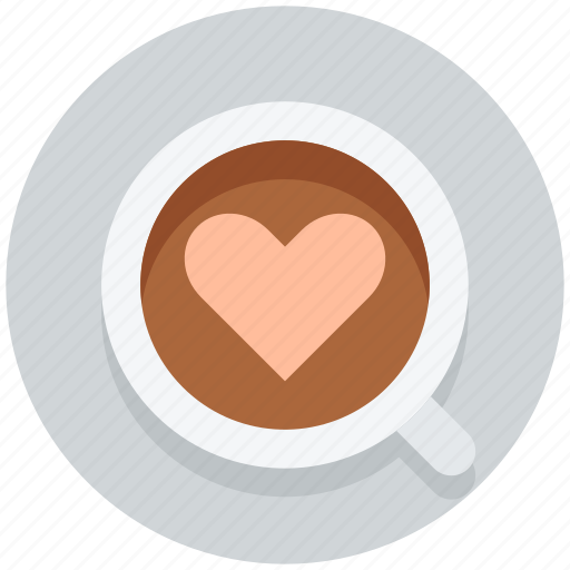 Winter, coffee, drink, hot, heart icon - Download on Iconfinder