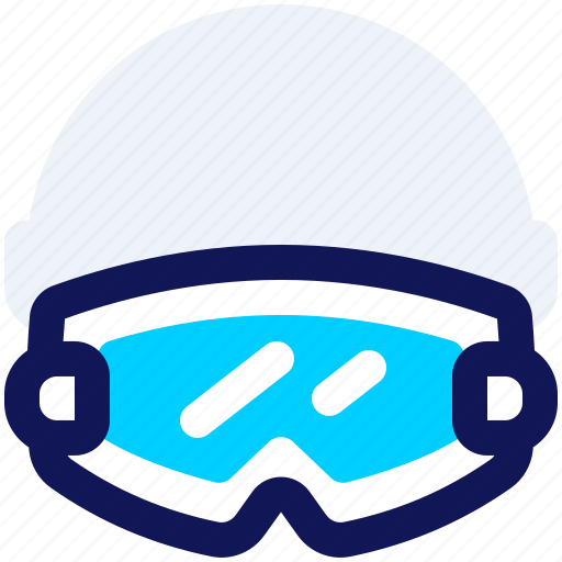Goggles, winter, glasses, snow, christmas, season icon - Download on Iconfinder