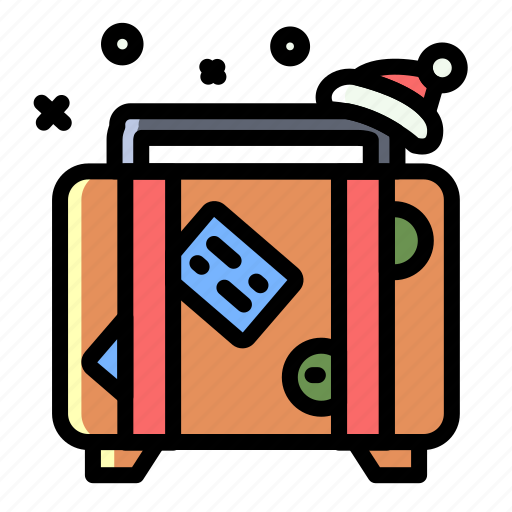 Suitcase, travel, bag, case, baggage, vacation, briefcase icon - Download on Iconfinder