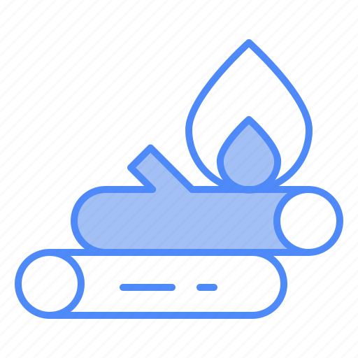 Firewood, fire, logs, trunks, camping icon - Download on Iconfinder
