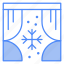window, decoration, curtain, snow, flake, furniture 