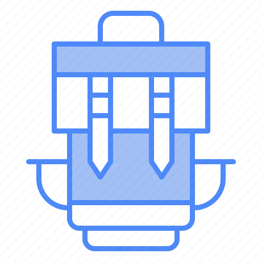 Bagpack, travel, bag, luggage, school icon - Download on Iconfinder