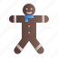 gingerbread, gingerbread man, cookie, biscuit 
