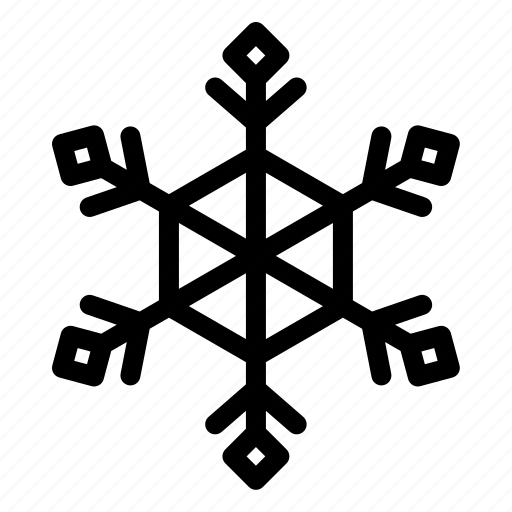 Snowflake, snow, cold, winter, weather icon - Download on Iconfinder