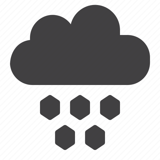 Cloud, hail, hailstone icon - Download on Iconfinder