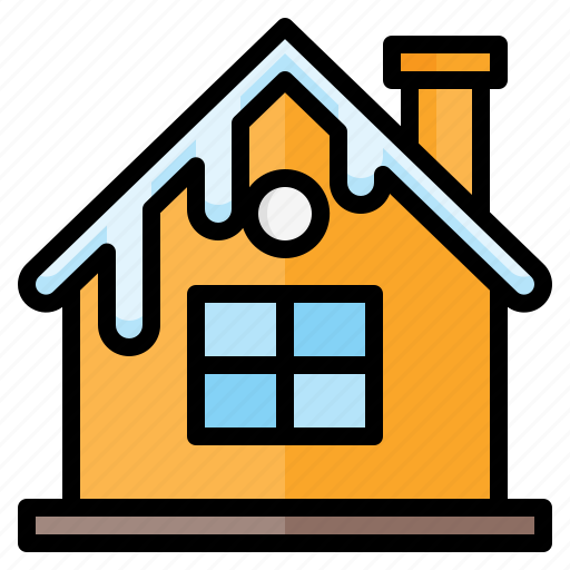Snowy, home, house, winter, shelter, cottage icon - Download on Iconfinder