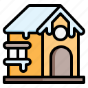 house, shelter, cottage, home, winter