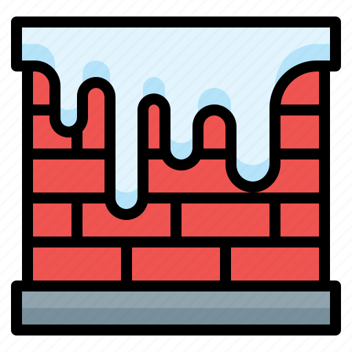 Chimney, house, winter, snowy, snow icon - Download on Iconfinder