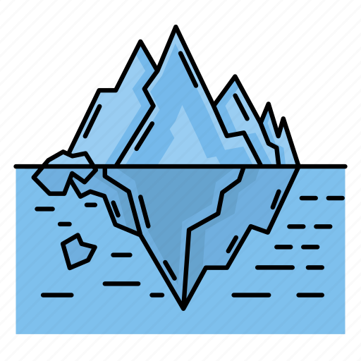 Winter, iceberg, christmas, sea icon - Download on Iconfinder