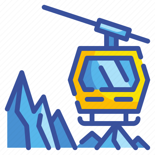 Cabin, cable, car, ski, transportation icon - Download on Iconfinder