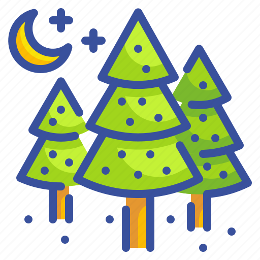 Christmas, forest, pine, tree, xmas icon - Download on Iconfinder