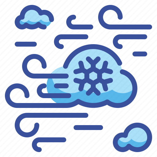 Cold, snow, weather, wind, winter icon - Download on Iconfinder