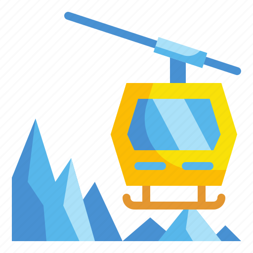 Cabin, cable, car, ski, transportation icon - Download on Iconfinder