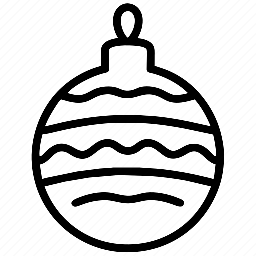 Christmas, tree, ball, decoration, winter, pine, ornament icon - Download on Iconfinder