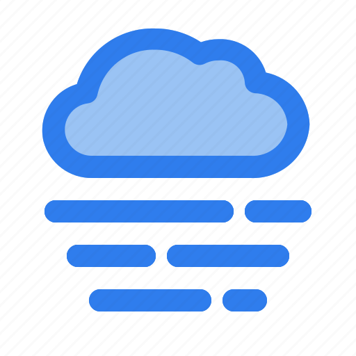 Cloud, fog, season, sky, weather, wind, winter icon - Download on Iconfinder