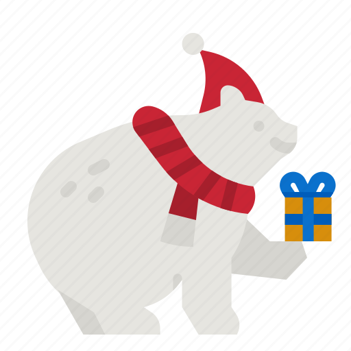Bear, animal, winter, zoo, christmas icon - Download on Iconfinder