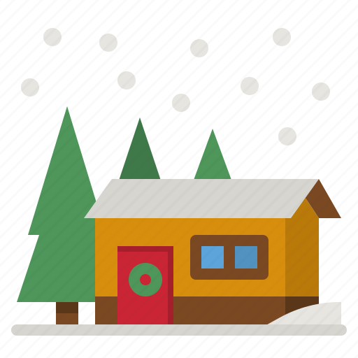 House, home, snow, winter, cottage icon - Download on Iconfinder