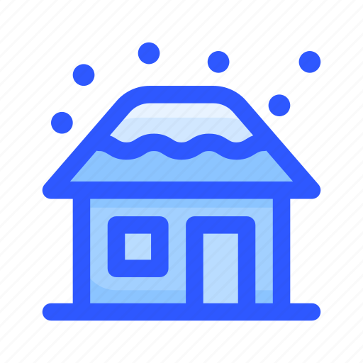 House, building, home, snow, winter icon - Download on Iconfinder