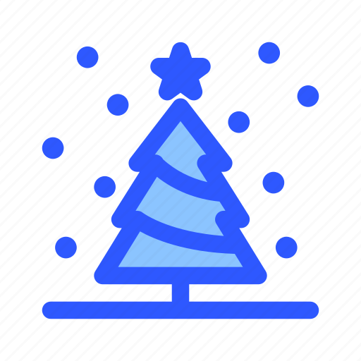 Tree, christmas, snow, winter, plant icon - Download on Iconfinder