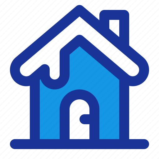 Cabin, house, winter, cold, home icon - Download on Iconfinder