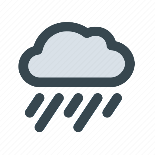 Cloud, cold, rain, rainy, season, weather, winter icon - Download on Iconfinder