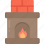 december, fireplace, holidays, log fire, winter 