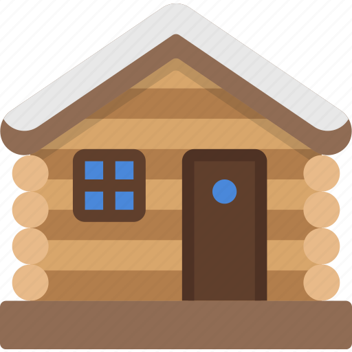 Cabin, december, holidays, lodge, log, winter icon - Download on Iconfinder