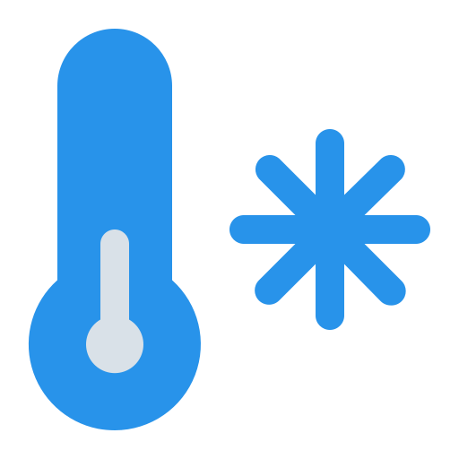 Cold, freeze, season, snowflake, temperature, thermometer, winter icon - Free download