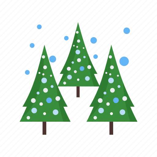 Christmas, cold, pine, snow, tree, trees, winter icon - Download on Iconfinder