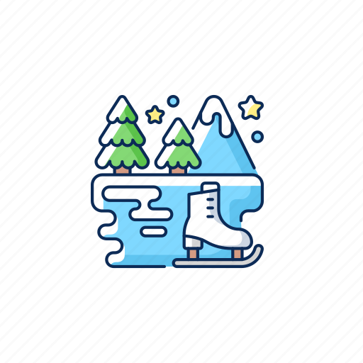 Outdoor, ice, skating, wintertime icon - Download on Iconfinder