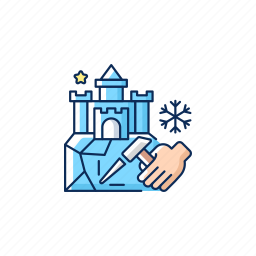 Ice, sculpture, castle, crystal icon - Download on Iconfinder