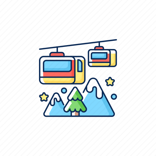 Ski, elevator, mountain, lift icon - Download on Iconfinder