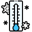 thermometer, cold, winter, temperature 